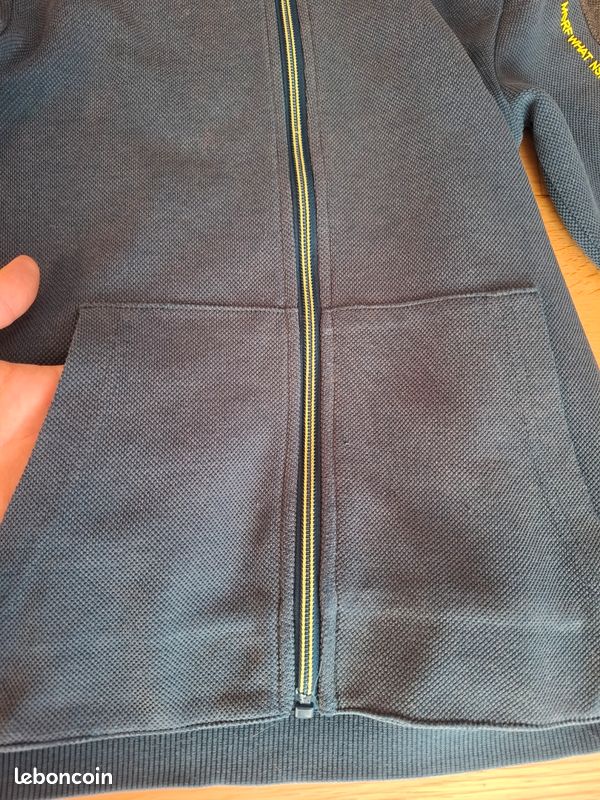 Gilet zippé à capuche 10 ans (image 3)