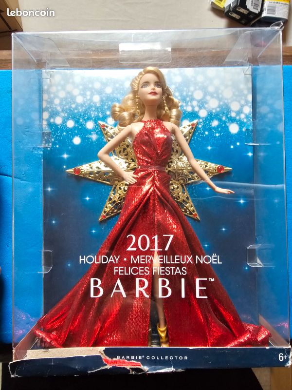 Barbie Noel Jouet PoupÃ©e Barbie Merveilleux Noël Poupee Barbie De
