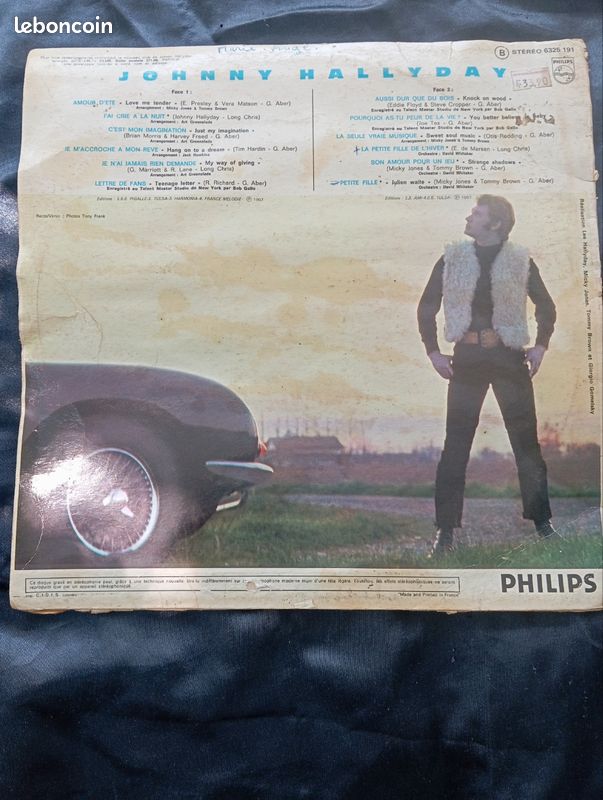 Vinyle johny Hallyday (image 2)
