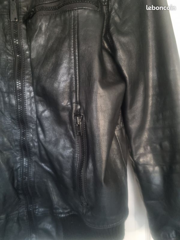 2 blousons cuir Taille L (image 4)