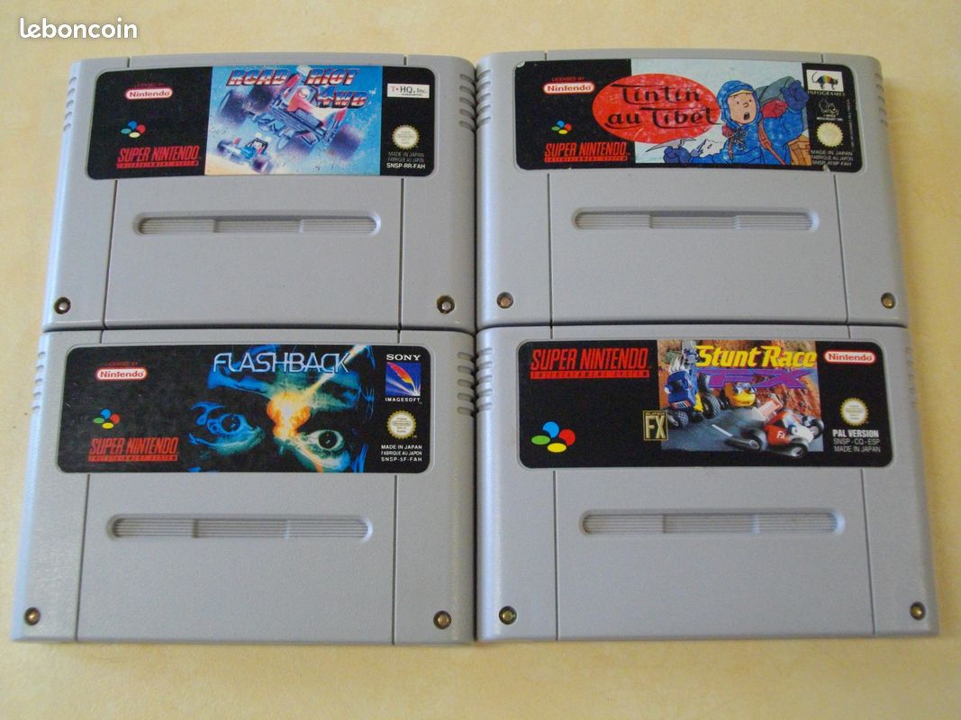 Jeux Super Nintendo Prix