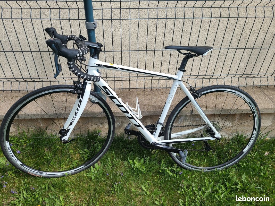 Selle Scott Speed 140 Mm Blanche - Modèle 2009, Peu Utilisée, Bon état