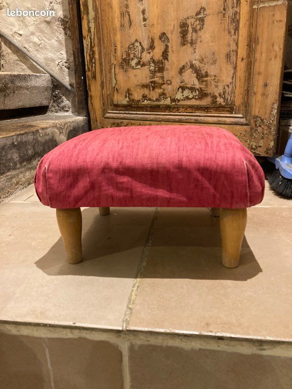 Mini tabouret repose pied 30 x 28 x 20 (image 1)