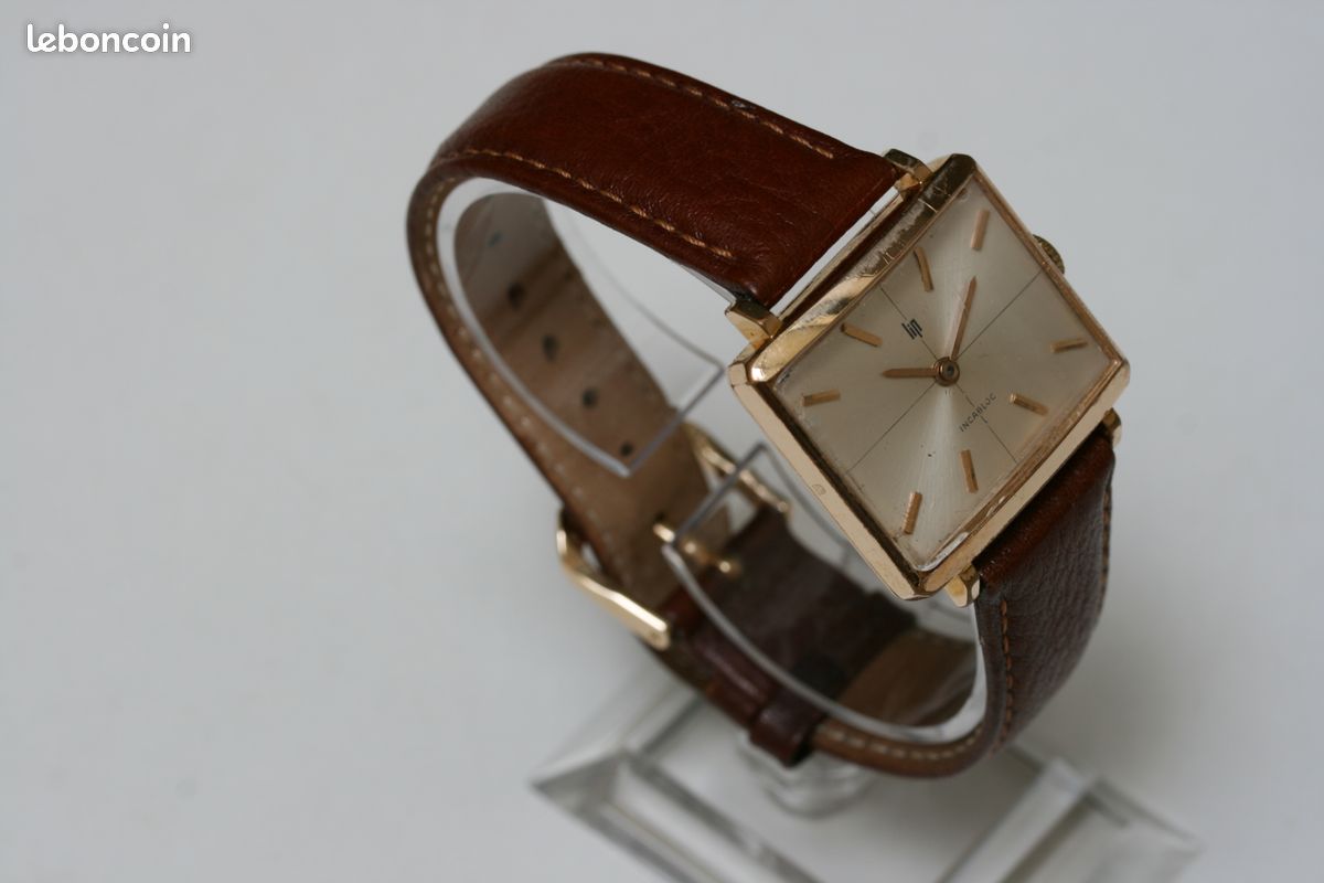 Verre De Montre LIP Rectangle - 25 X 18.5 Mm - Épaisseur 0.95 Mm - Neuf