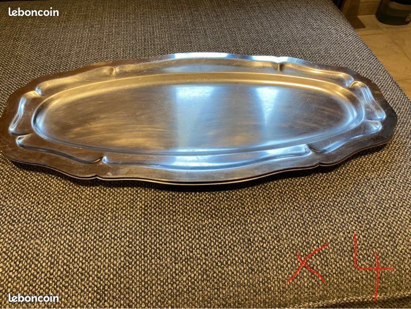 Lot plats inox (image 3)