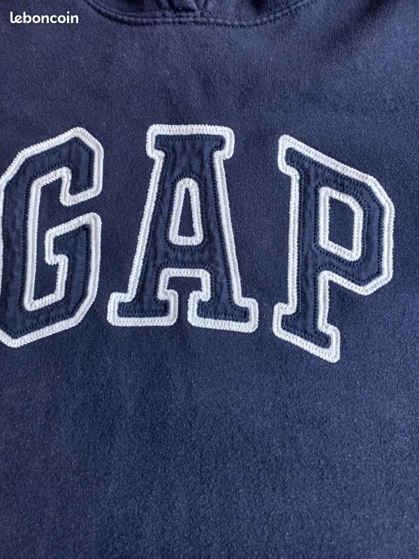GAP LOGO - Sweat à capuche - dark blue/bleu marine - ZALANDO
