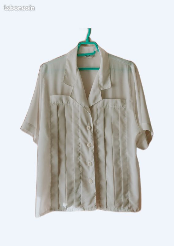Chemisier Vintage Taille 44/46 - Occasion Très Bon État - Style Rétro - Couleur Et Marque Sur Photos