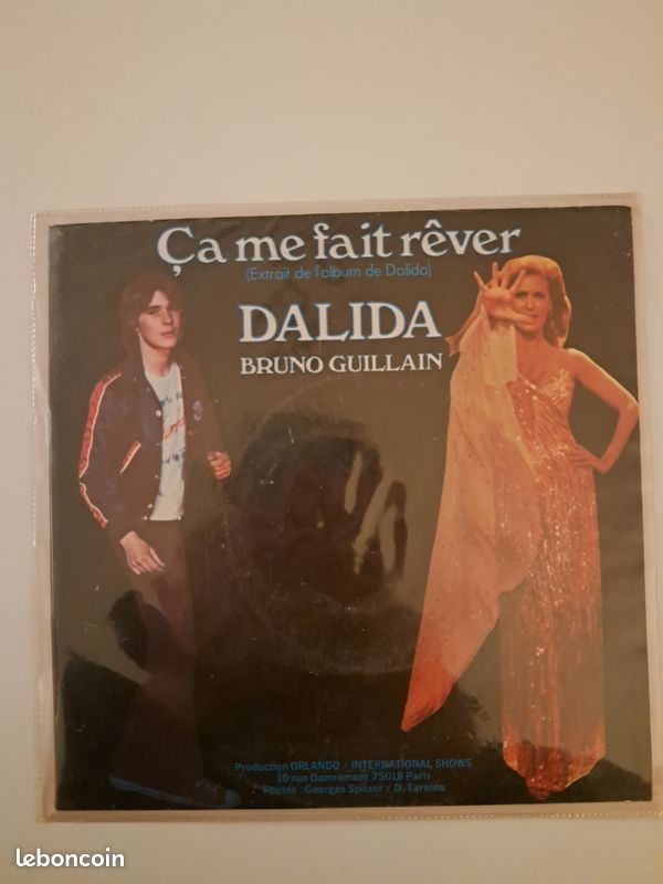 Lot de 4 45T EP Dalida (image 4)