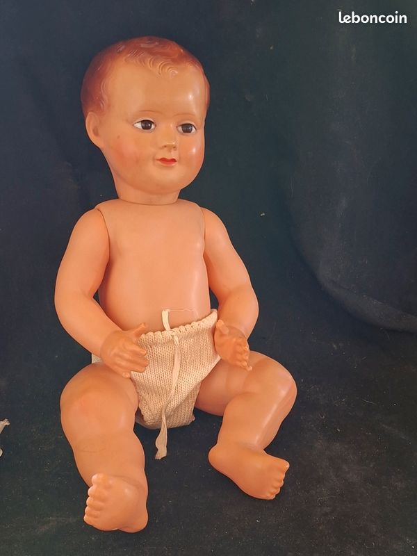 Beau baigneur petitcollin en celluloid 40 cm (image 9)