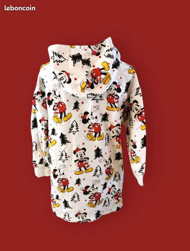 Disney Mickey Mouse Robe Pull Mickey Zara Robe Sweat Mickey Noël
