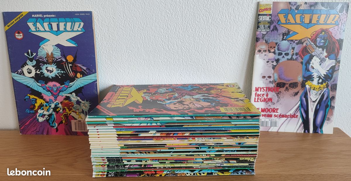 MARVEL COMICS FACTEUR X (Semic) (image 1)