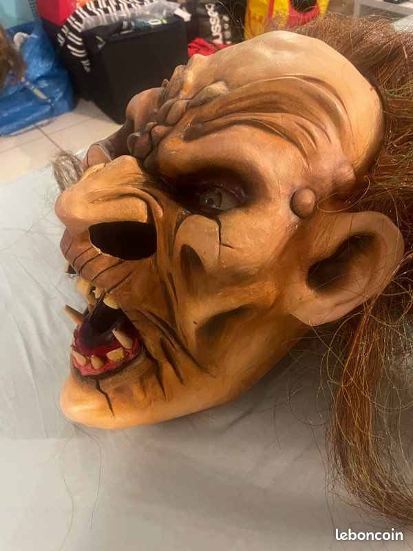 Masque de carnaval de Bâle Waggis ork méchant guggamusik a led à 250 (image 6)
