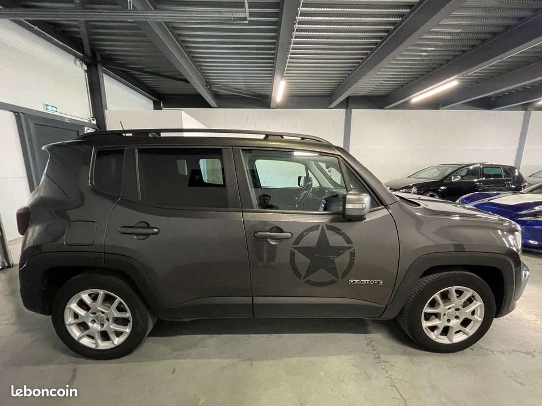 Jeep Renegade Limited FWD 150Cv/3EME MAIN/MOTEUR A CHAINE/CARPLAY/CAMERA DE RECUL/FEUX LED (image 4)