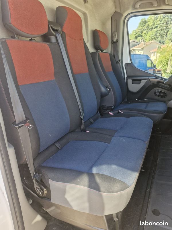 8333 HORS TAXE RENAULT MASTER L2H2 DCI 125cv 1°main GALLERIE + PORTE VERRE CLIM REPRISE POSSIBLE (image 10)