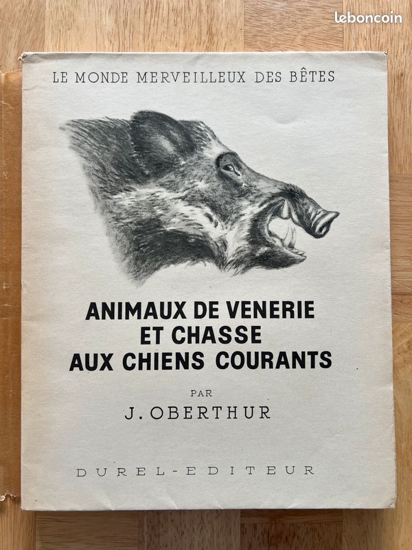 GIBIERS DE NOTRE PAYS, Livre Quatrième, J. Oberthur, 1941 EO numérotée