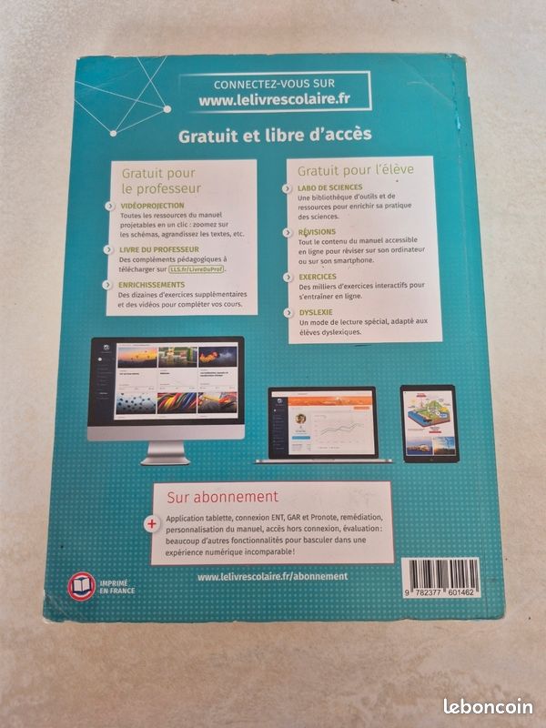 Manuel enseignement scientifique 1re (image 2)