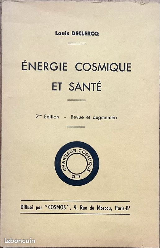 Louis Declercq. Énergie cosmique et santé (image 1)