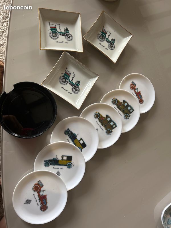 Dessous De Verre Personnalisé - Lot De 3 - Cul - Fait Main - Arts De La Table