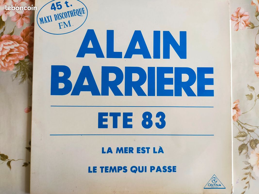Alain barrière maxi 45 trs rare (image 1)