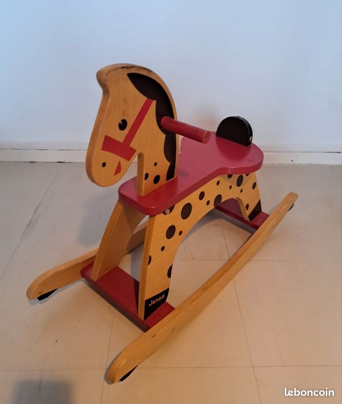 Cheval à bascule en bois Janod (image 1)