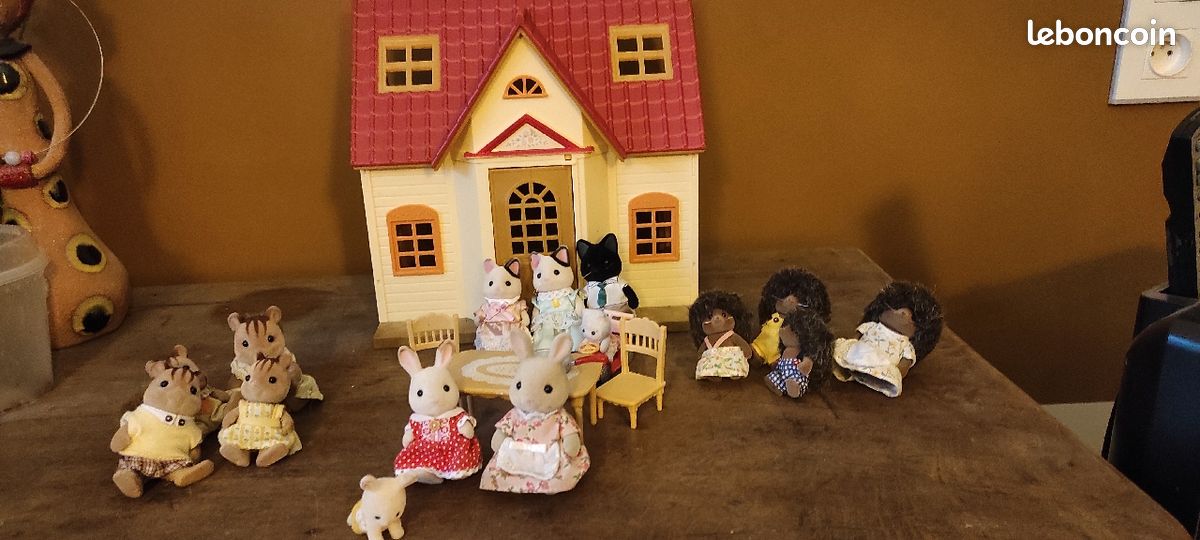 Famille et maison sylvanian (image 1)