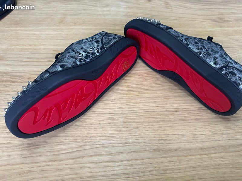 Christian Louboutin - Louis Junior Spikes Orlato - taille 42,5 - Neuve (image 4)