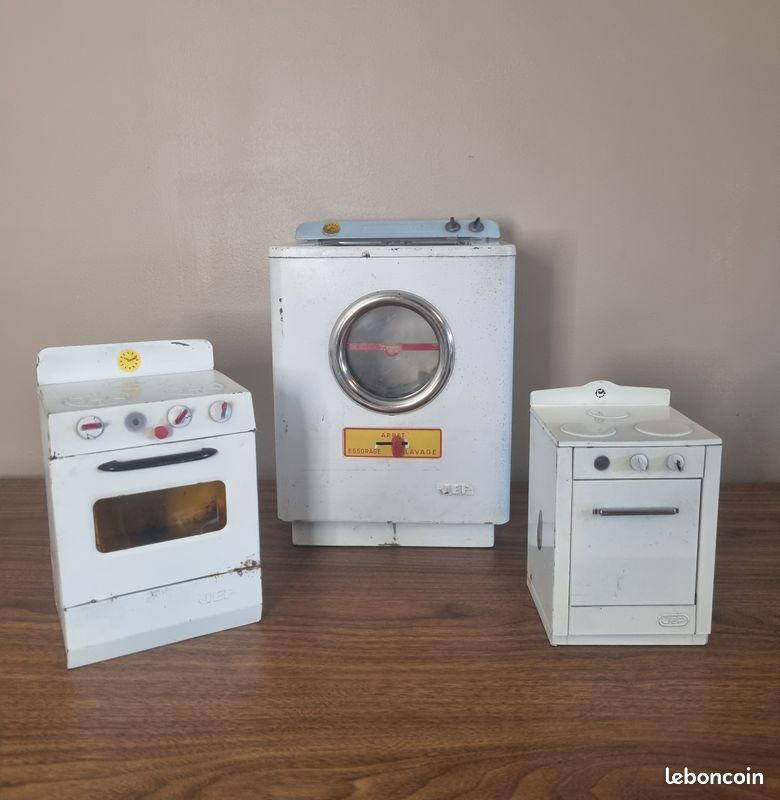 Jouet Ancien Machine à Laver 'Comme Maman' - Pour Enfant, Modèle Rétro