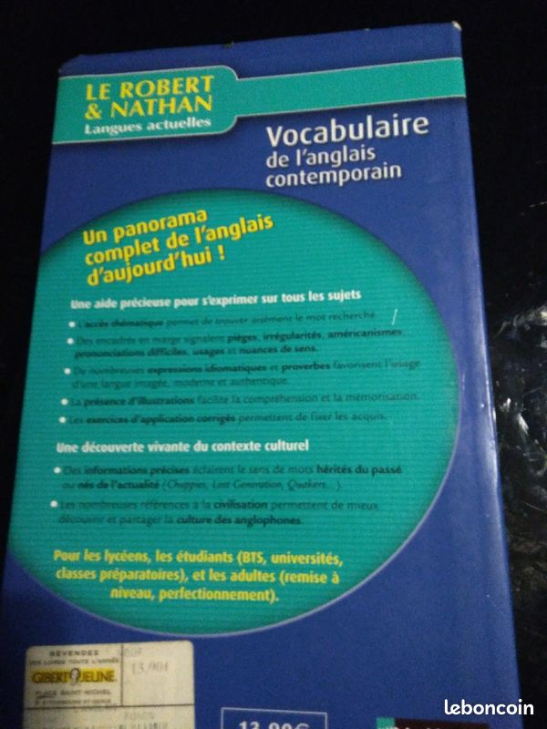 Vocabulaire de l'anglais contemporain (image 2)