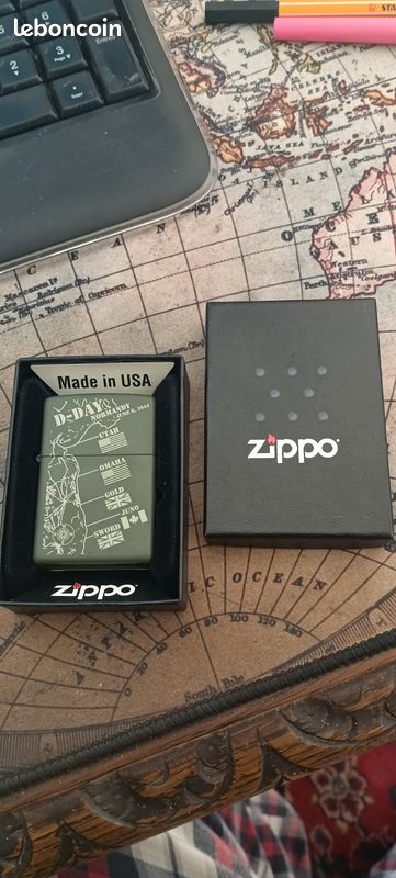 Article neuf - zippo d-day normandy 6 juin 1944 (image 1)