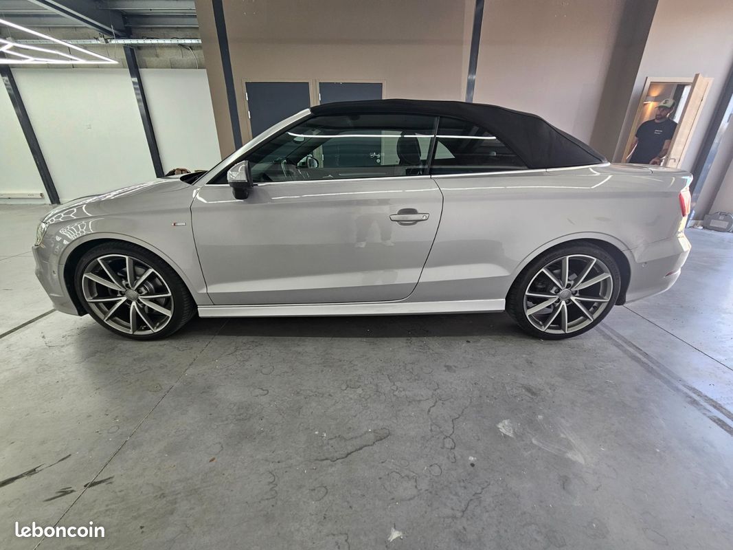 Audi A3 CABRIOLET Sportback S line 184ch quattro S-tronic / régulateur de vitesse auto adaptatif / siege chauffant /drive slect / climatisation bi-zone / feux automatique (image 7)