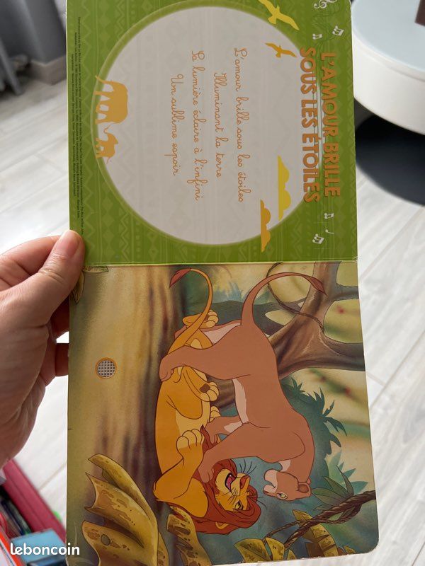 Livre sonore Disney le roi lion (image 4)