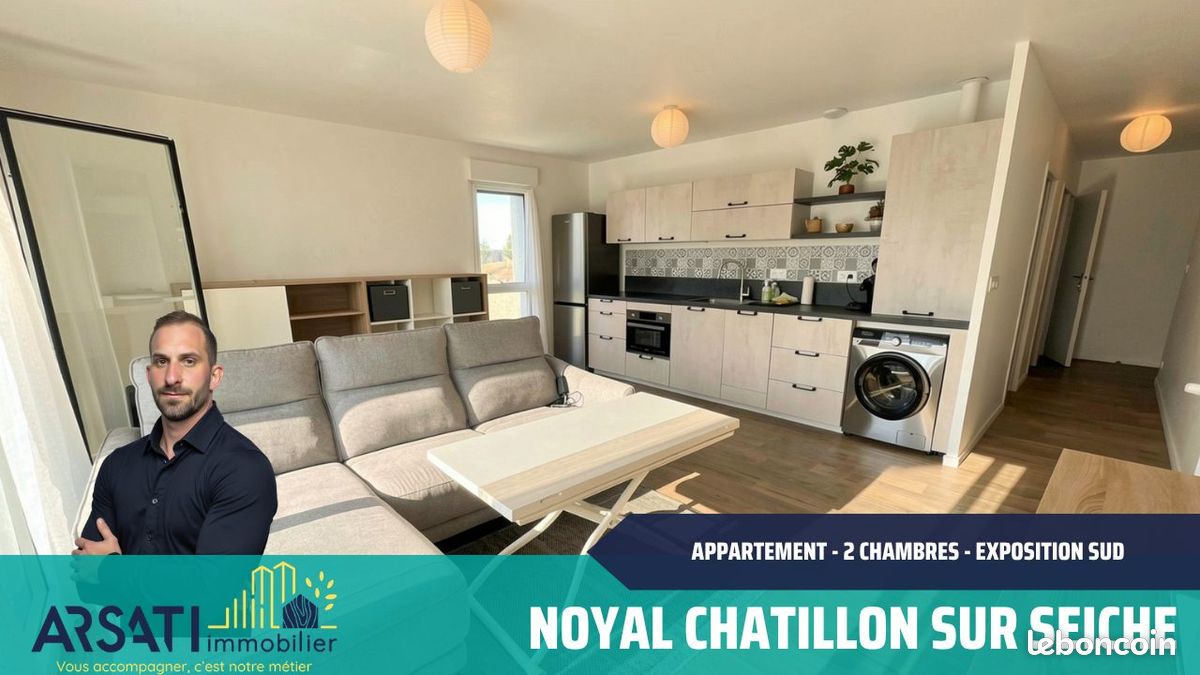 Appartement 3 pièces 66 m² · à Noyal-Châtillon-sur-Seiche · 66 m² · 190 000 €