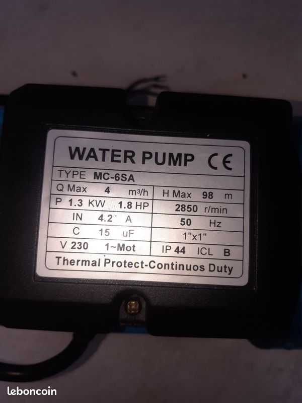 Motopompe électrique (image 2)