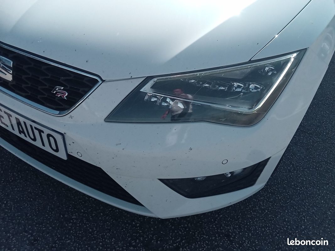 SEAT LEON 2.0 TDI 150 Start/Stop DSG6 FR / VENTE DESTINÉE UNIQUEMENT A PROFESSIONNEL DE L'AUTOMOBILE (image 5)
