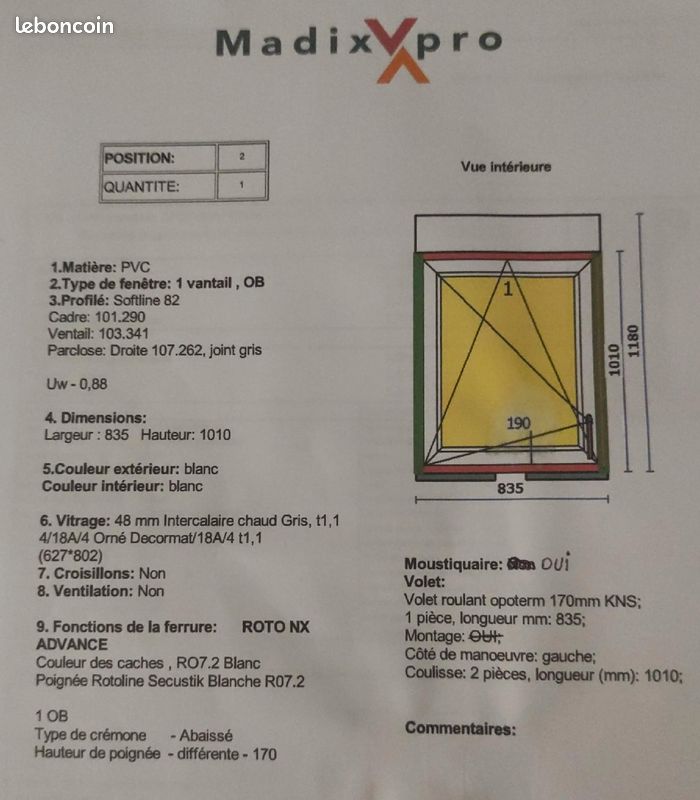 4 fenêtres Veka completes (image 10)