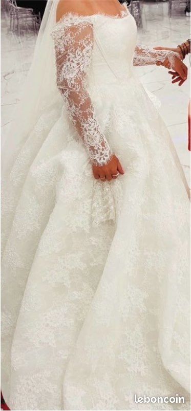 Robe de mariée - Gelinlik - dentelle luxueuse (image 2)