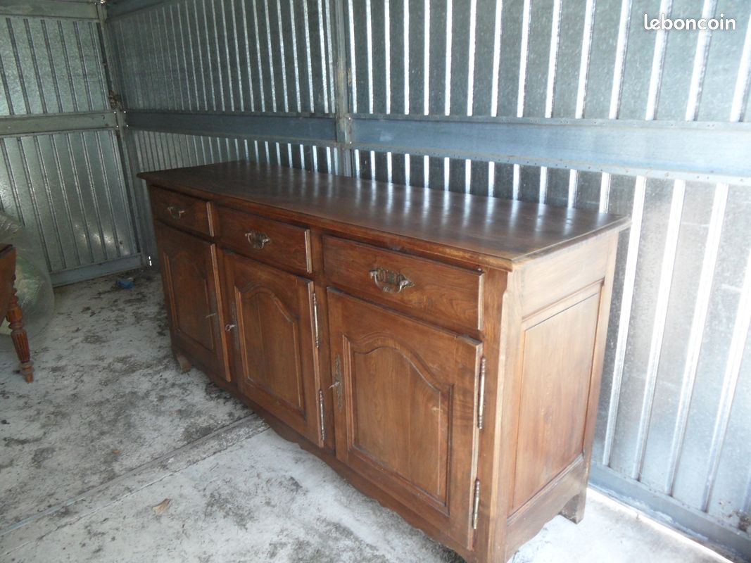 Buffet bas en cerisier massif (image 1)