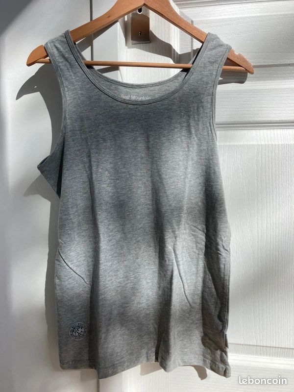 Débardeur Femme Best Mountain Perles Cousues - Taille 2 Gris - Occasion Excellent état