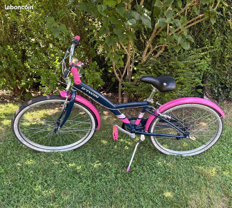 Hybrid Bike Velo 24 Pouces Btwin Velo Fille Btwin Rose Velo Btwin