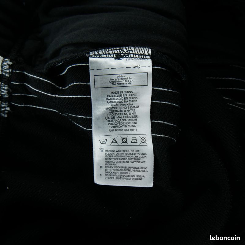 Adidas Jogging Originals 3-Stripes Linear Poly Pants Femme Taille M #QWE7667 (image 6)