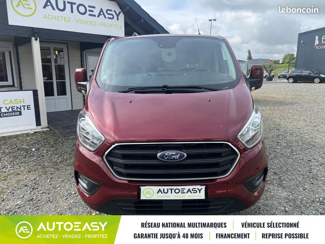 Ford TRANSIT CUSTOM FG L1H1 2.0 EcoBlue 130ch BVA / GPS / Climatisation / Garantie 6 mois (image 11)