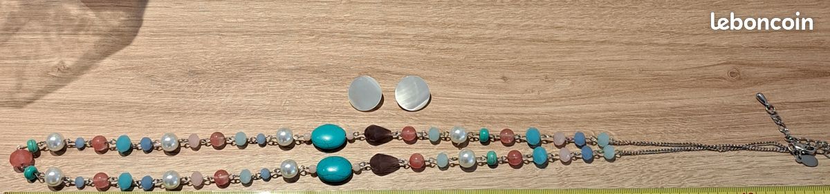 Parure vintage - collier 90cm (image 1)