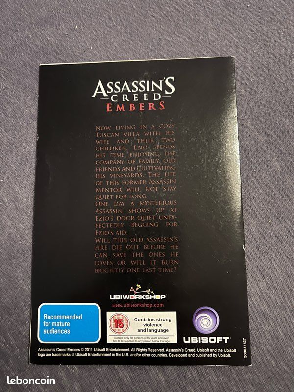 Jeu Assassin's Creed Revelations - Édition Collector Complète PS3 - Bon état