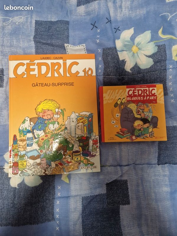 Lot BD et Livre Cédric 90 2000 très bon état (image 1)