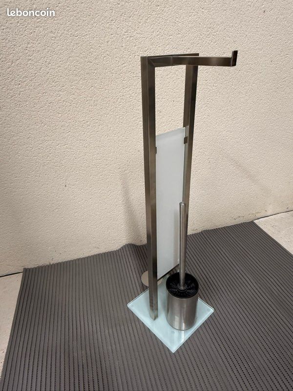Porte papier WC Serviteur WC Rivalta gris (image 2)