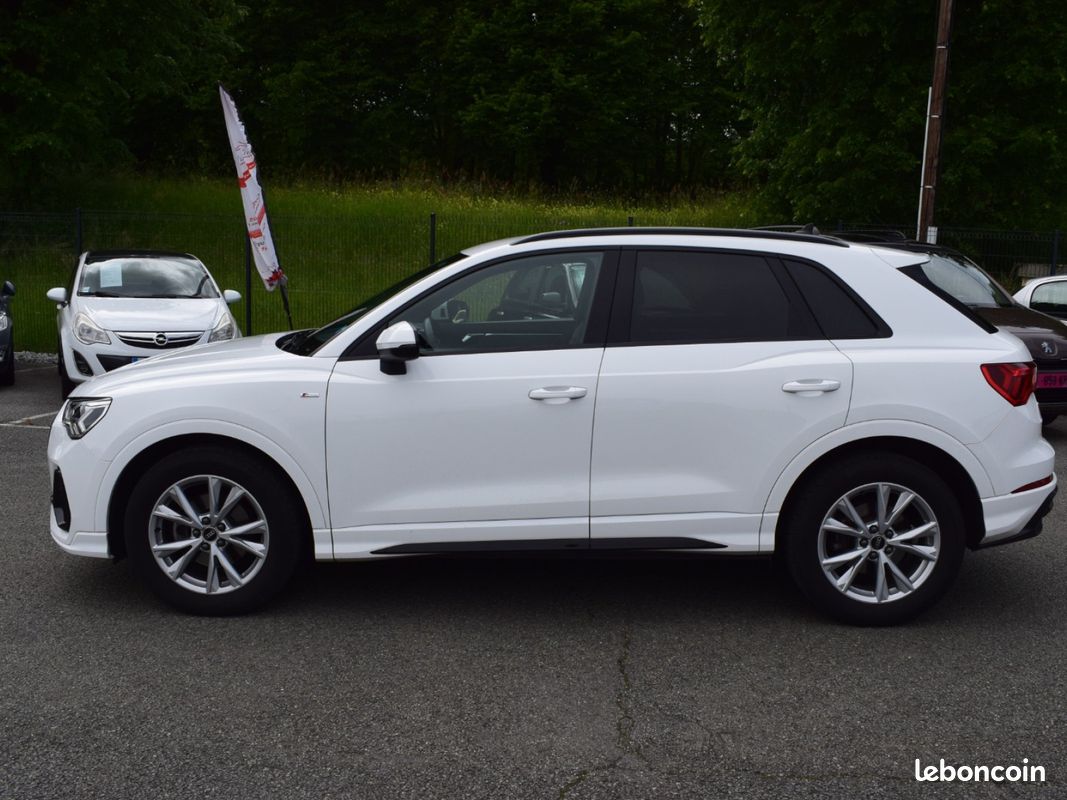 AUDI Q3 35 TDI 150 CV S-LINE S-TRONIC / 1ère MAIN / CROCHET D'ATTELAGE / PACK BLACK (image 7)