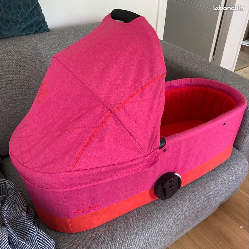 Nacelle Cybex Cot S Fuschia/Rouge (image 2)