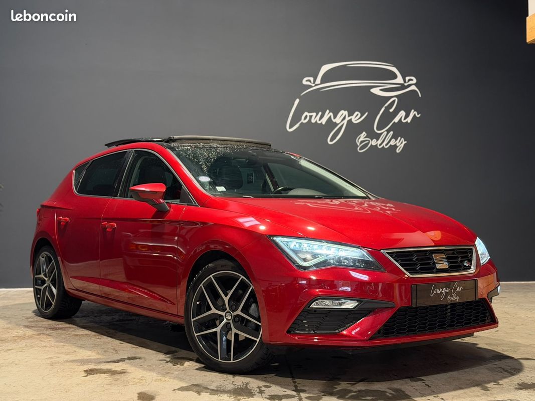 SEAT LEON 1.4 ECoTsi 150 Start/Stop ACT DSG7 FR - Toit Ouvrant Panoramique - Seat Sound - CarPlay / Android Au (image 1)