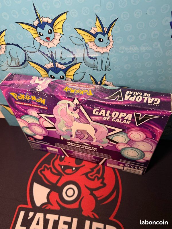 Ultra - Pokemon - Règne de Glace - Galopa de Galar-V 168/198 Ultra - Pokemon - Règne de Glace - Galopa de Galar-V 168/198