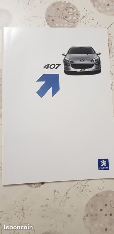 Catalogue brochure Peugeot 407 2005 (image 1)